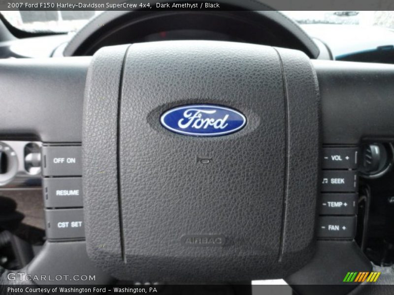 Dark Amethyst / Black 2007 Ford F150 Harley-Davidson SuperCrew 4x4
