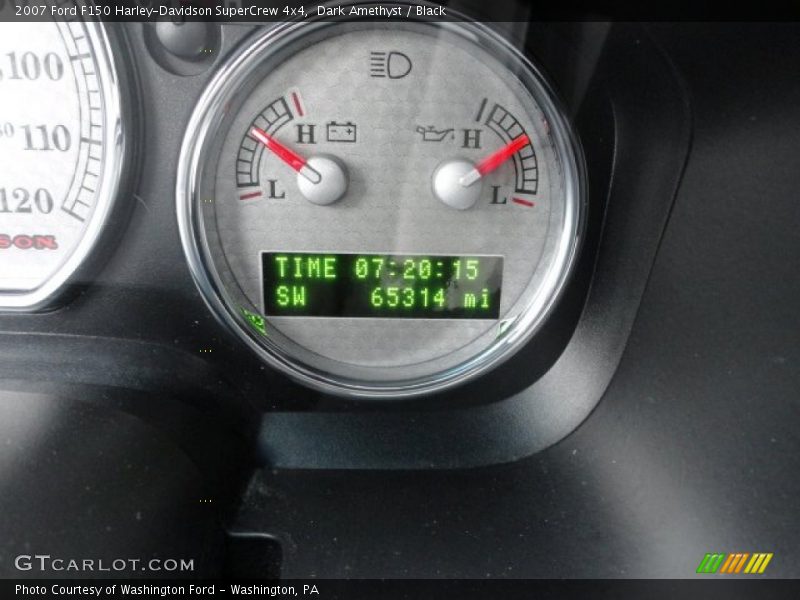 Dark Amethyst / Black 2007 Ford F150 Harley-Davidson SuperCrew 4x4