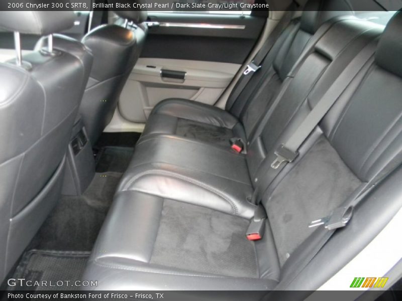 Brilliant Black Crystal Pearl / Dark Slate Gray/Light Graystone 2006 Chrysler 300 C SRT8