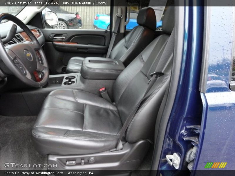 Dark Blue Metallic / Ebony 2007 Chevrolet Tahoe LTZ 4x4