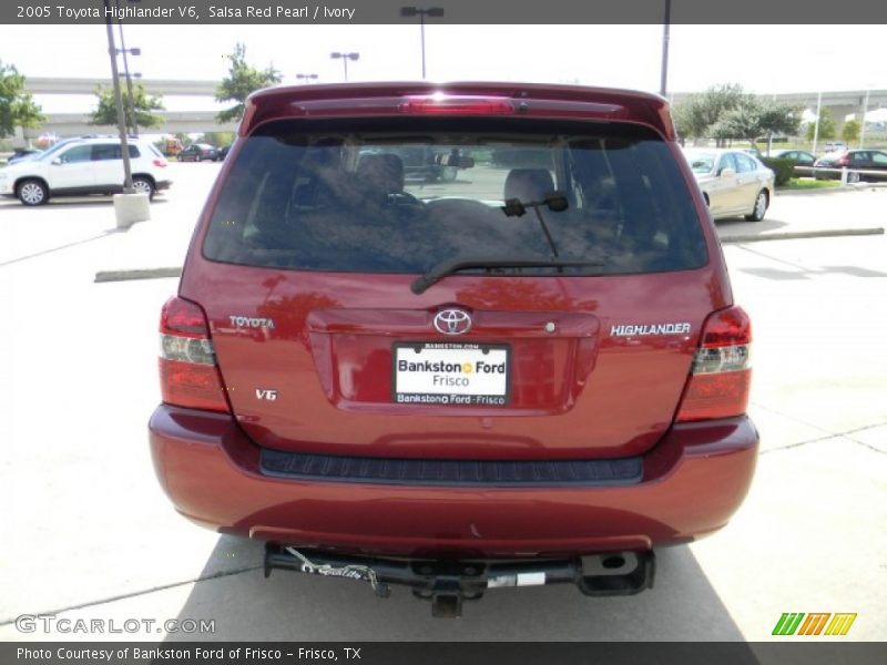 Salsa Red Pearl / Ivory 2005 Toyota Highlander V6