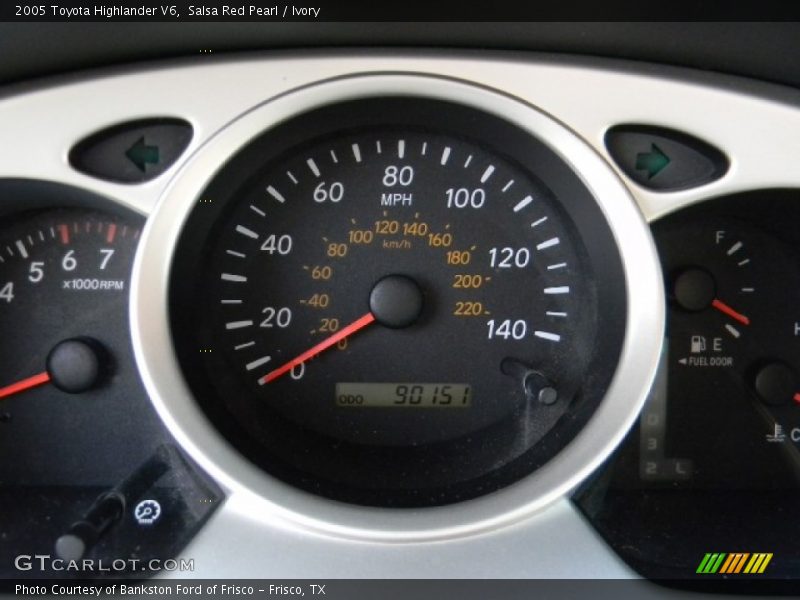 Salsa Red Pearl / Ivory 2005 Toyota Highlander V6