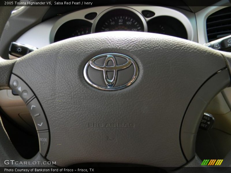 Salsa Red Pearl / Ivory 2005 Toyota Highlander V6