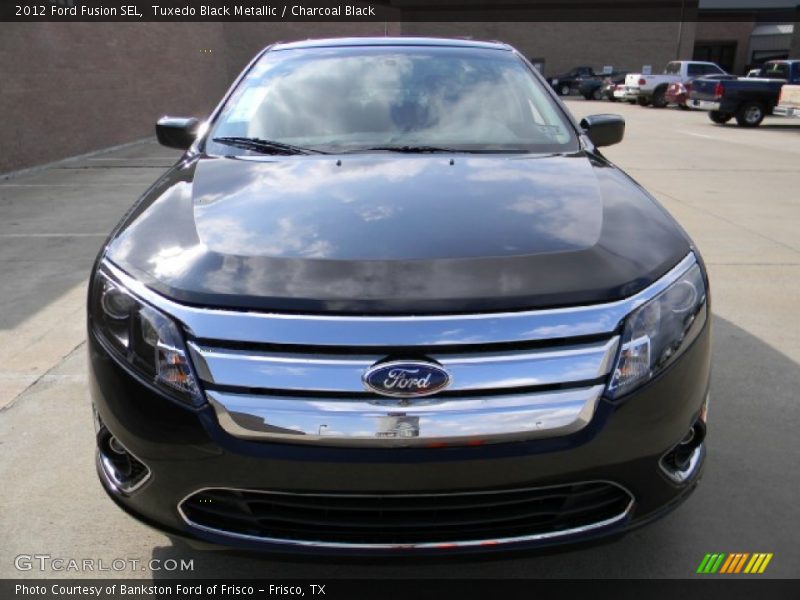 Tuxedo Black Metallic / Charcoal Black 2012 Ford Fusion SEL