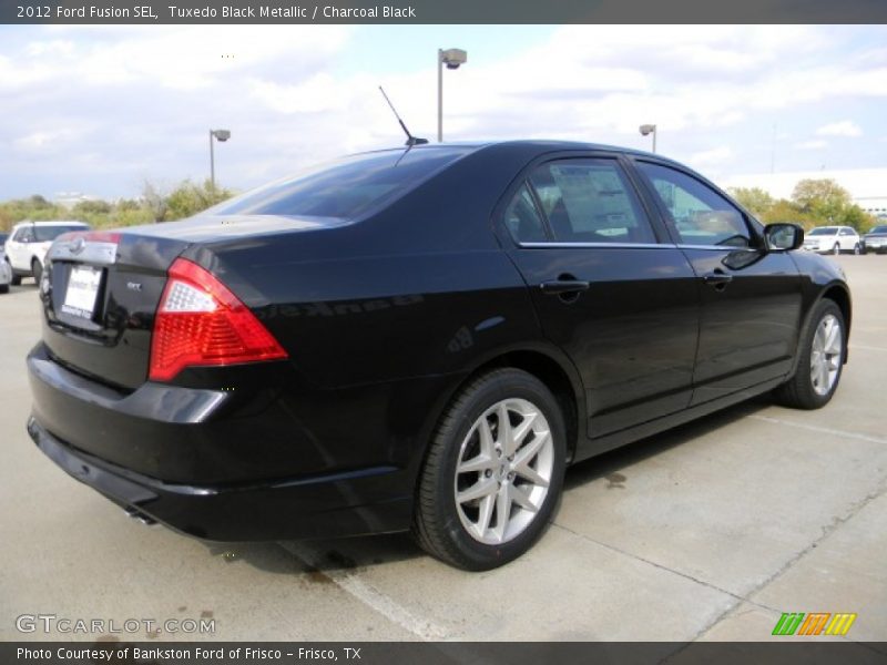 Tuxedo Black Metallic / Charcoal Black 2012 Ford Fusion SEL