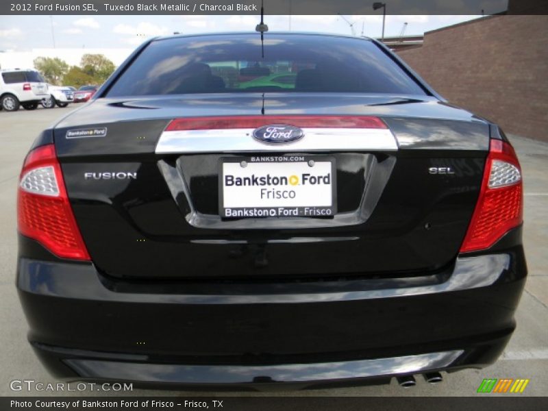 Tuxedo Black Metallic / Charcoal Black 2012 Ford Fusion SEL