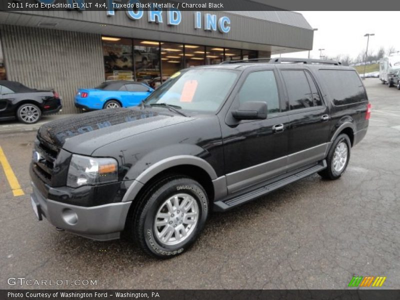 Tuxedo Black Metallic / Charcoal Black 2011 Ford Expedition EL XLT 4x4