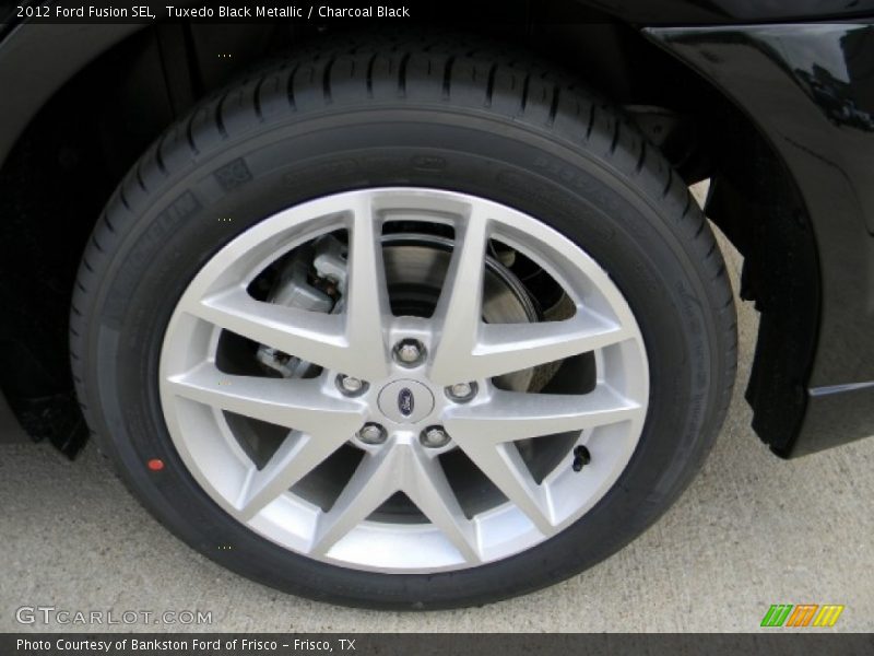 Tuxedo Black Metallic / Charcoal Black 2012 Ford Fusion SEL