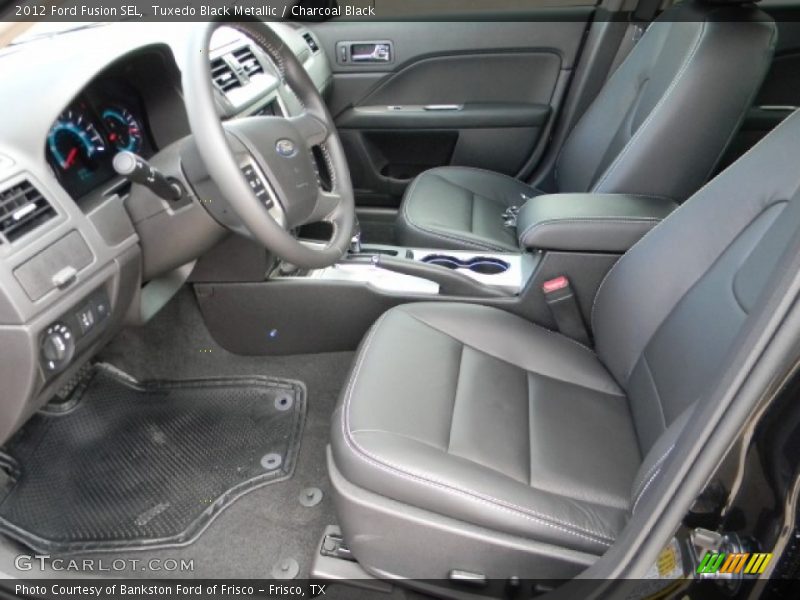 Tuxedo Black Metallic / Charcoal Black 2012 Ford Fusion SEL