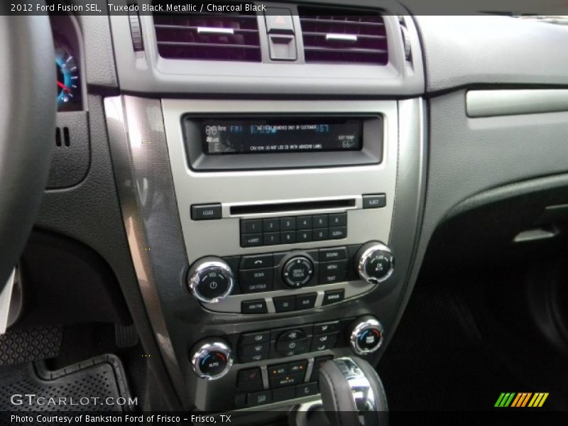 Tuxedo Black Metallic / Charcoal Black 2012 Ford Fusion SEL