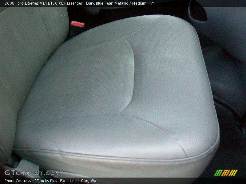 Dark Blue Pearl Metallic / Medium Flint 2008 Ford E Series Van E150 XL Passenger