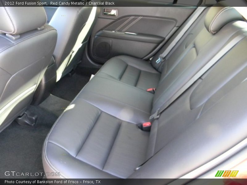 Red Candy Metallic / Charcoal Black 2012 Ford Fusion Sport