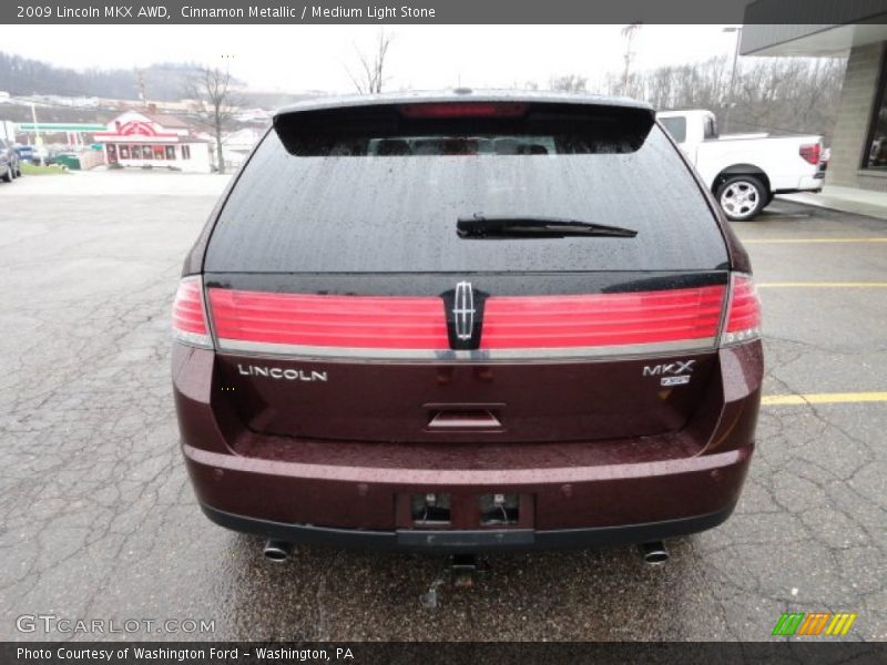 Cinnamon Metallic / Medium Light Stone 2009 Lincoln MKX AWD