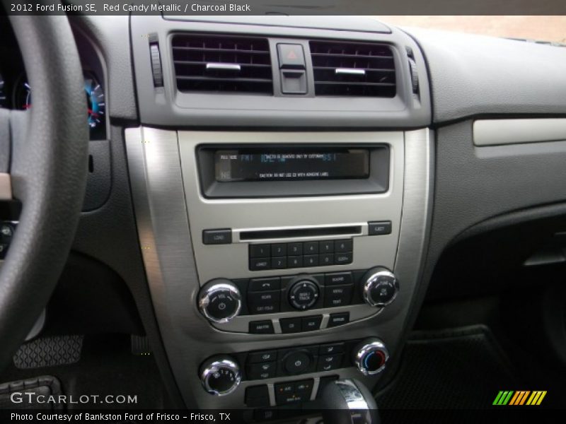 Red Candy Metallic / Charcoal Black 2012 Ford Fusion SE