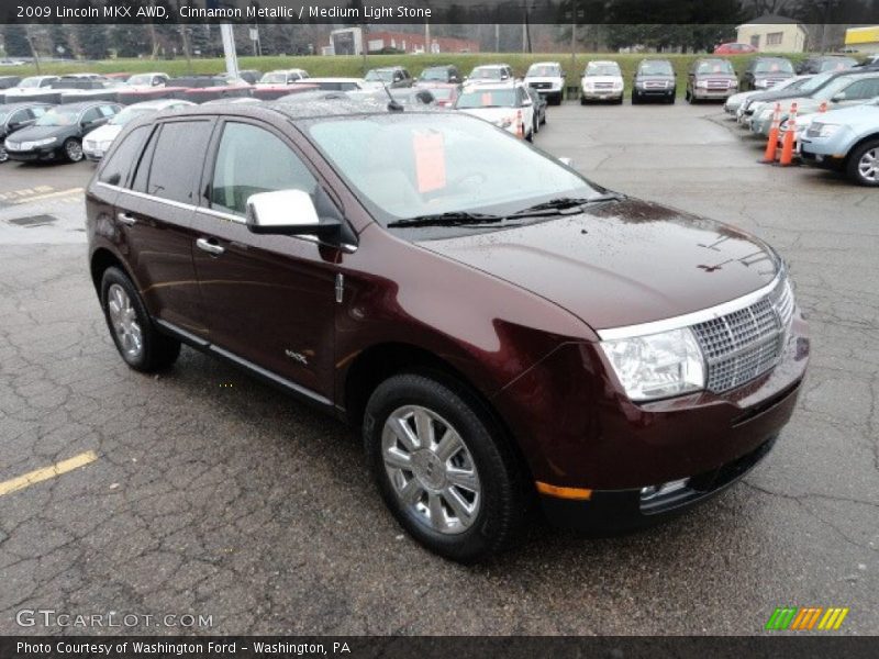 Front 3/4 View of 2009 MKX AWD