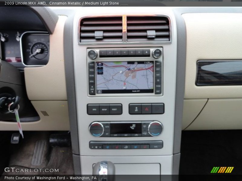 Cinnamon Metallic / Medium Light Stone 2009 Lincoln MKX AWD