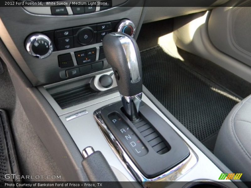 White Suede / Medium Light Stone 2012 Ford Fusion SE