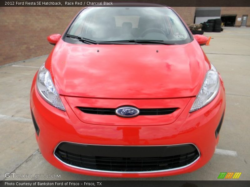 Race Red / Charcoal Black 2012 Ford Fiesta SE Hatchback