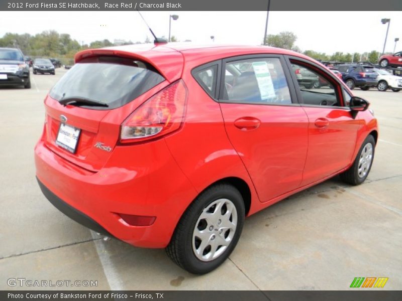 Race Red / Charcoal Black 2012 Ford Fiesta SE Hatchback