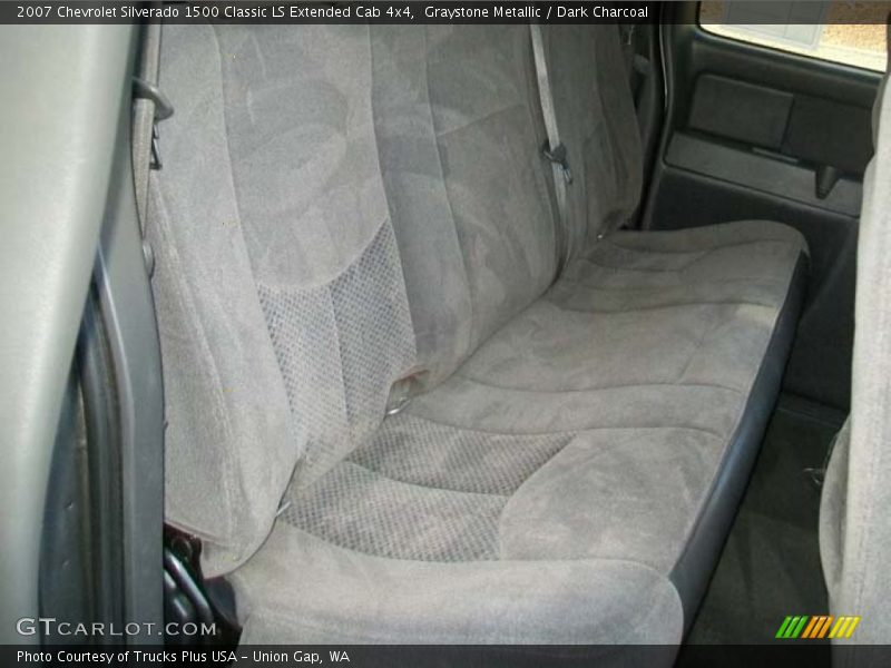 Graystone Metallic / Dark Charcoal 2007 Chevrolet Silverado 1500 Classic LS Extended Cab 4x4
