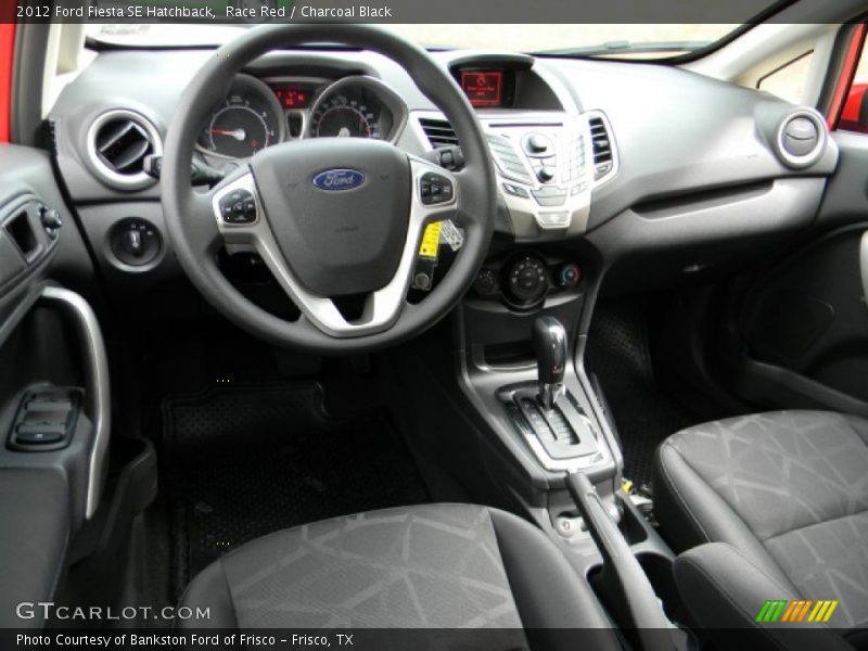 Race Red / Charcoal Black 2012 Ford Fiesta SE Hatchback