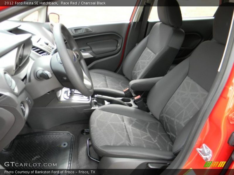 Race Red / Charcoal Black 2012 Ford Fiesta SE Hatchback