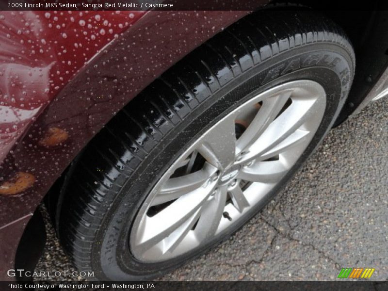 Sangria Red Metallic / Cashmere 2009 Lincoln MKS Sedan