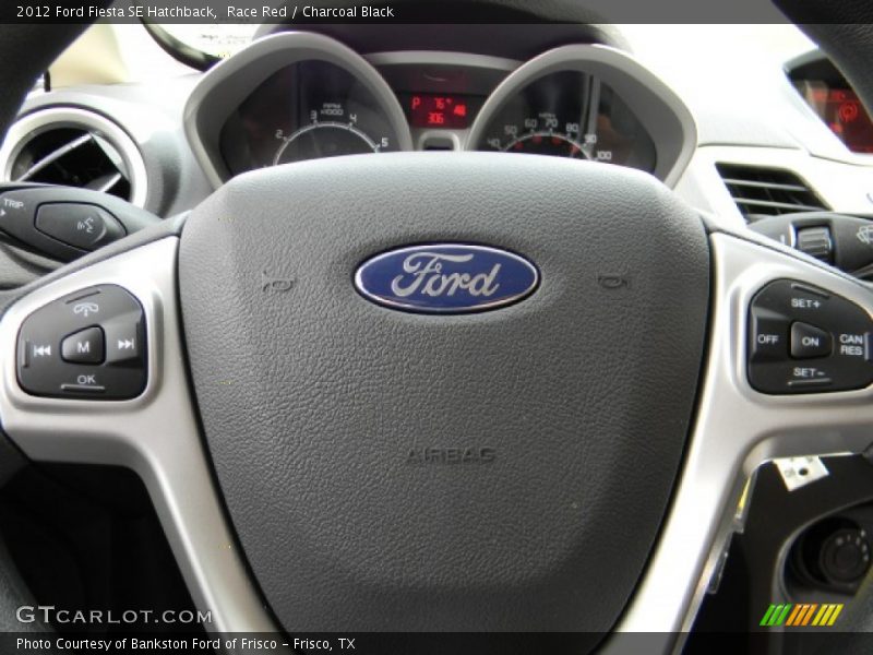 Race Red / Charcoal Black 2012 Ford Fiesta SE Hatchback