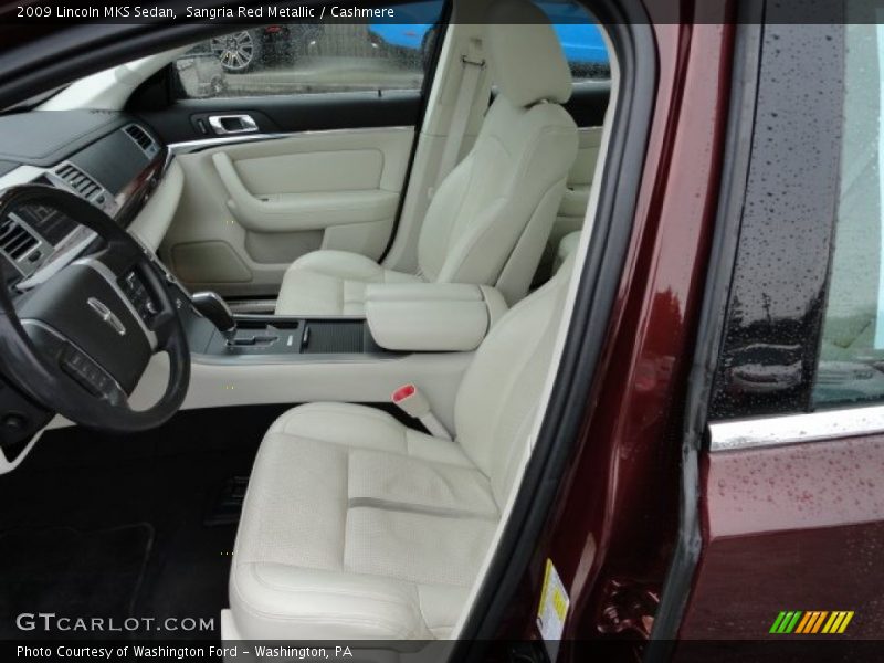 Sangria Red Metallic / Cashmere 2009 Lincoln MKS Sedan