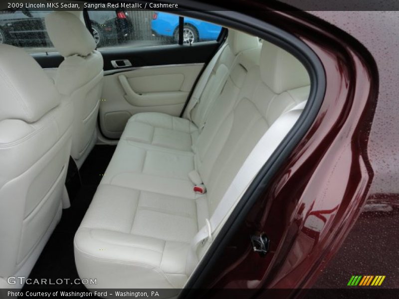 Sangria Red Metallic / Cashmere 2009 Lincoln MKS Sedan
