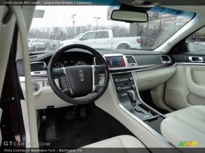 Sangria Red Metallic / Cashmere 2009 Lincoln MKS Sedan