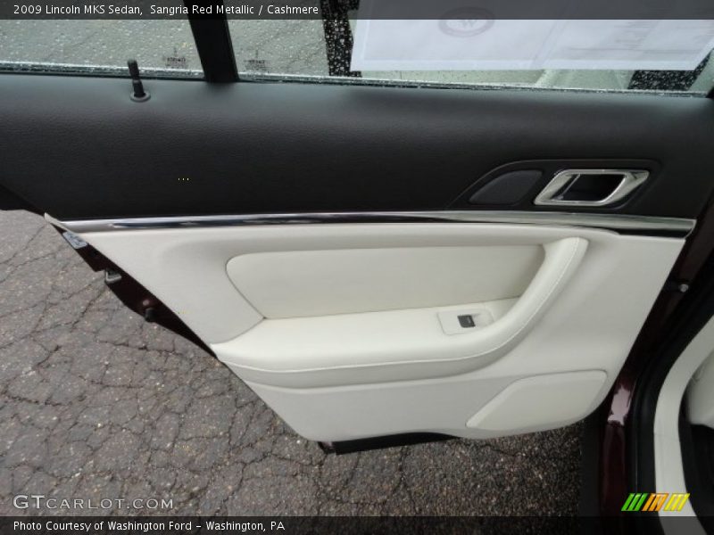 Sangria Red Metallic / Cashmere 2009 Lincoln MKS Sedan
