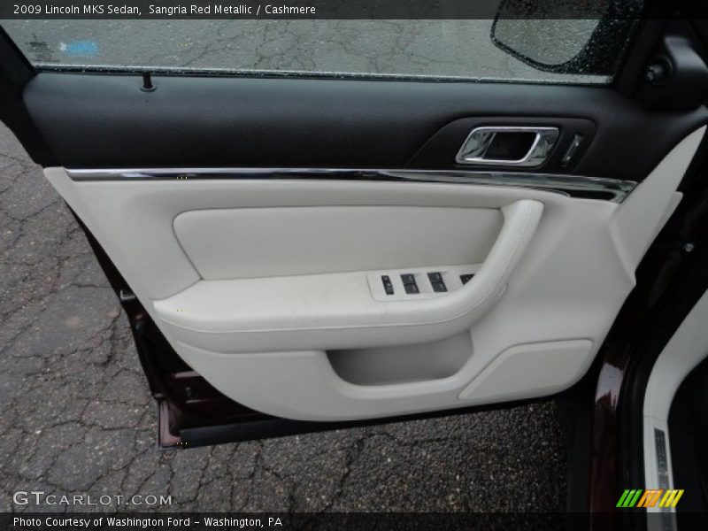 Sangria Red Metallic / Cashmere 2009 Lincoln MKS Sedan