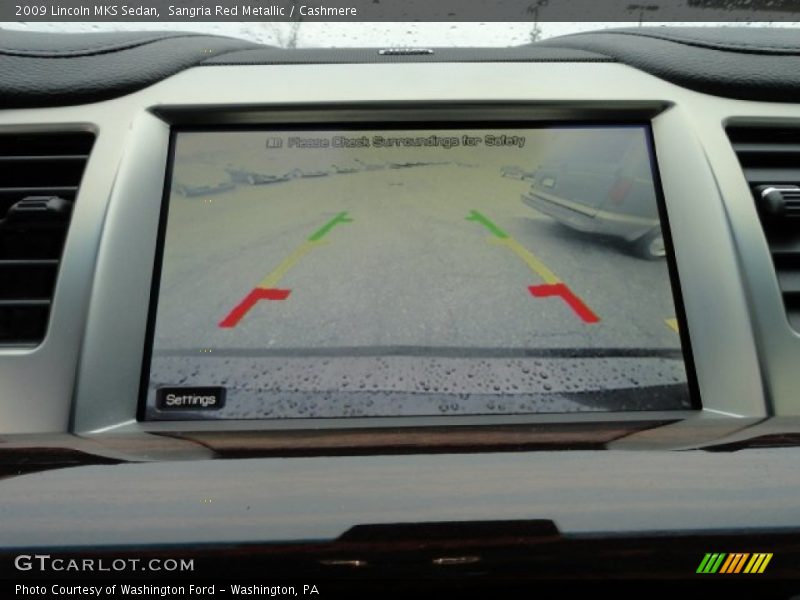 Sangria Red Metallic / Cashmere 2009 Lincoln MKS Sedan