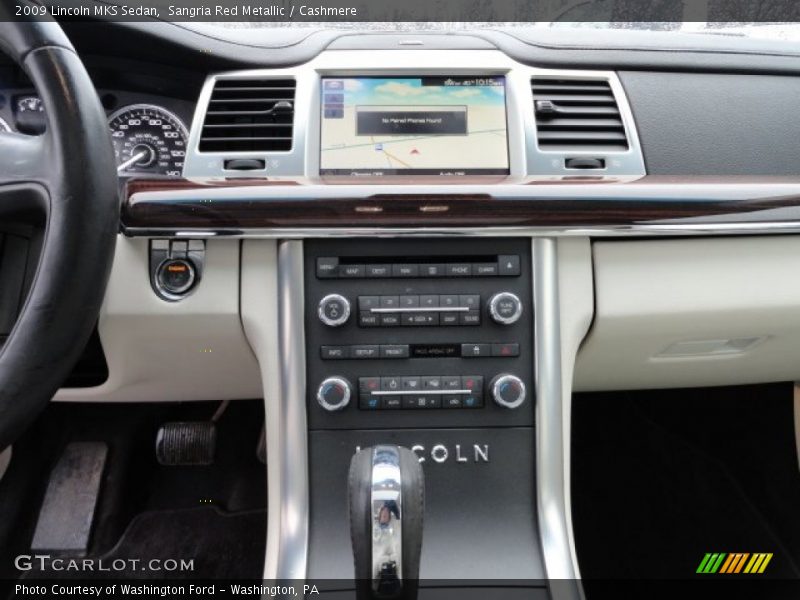 Sangria Red Metallic / Cashmere 2009 Lincoln MKS Sedan
