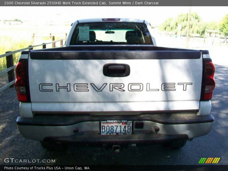 Summit White / Dark Charcoal 2006 Chevrolet Silverado 2500HD Work Truck Extended Cab