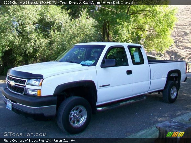Summit White / Dark Charcoal 2006 Chevrolet Silverado 2500HD Work Truck Extended Cab