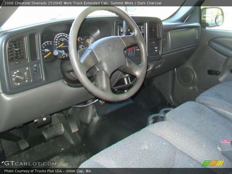 Summit White / Dark Charcoal 2006 Chevrolet Silverado 2500HD Work Truck Extended Cab