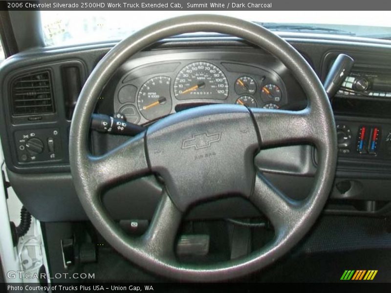 Summit White / Dark Charcoal 2006 Chevrolet Silverado 2500HD Work Truck Extended Cab