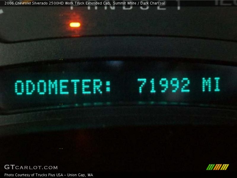 Summit White / Dark Charcoal 2006 Chevrolet Silverado 2500HD Work Truck Extended Cab