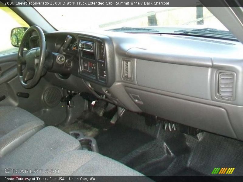 Summit White / Dark Charcoal 2006 Chevrolet Silverado 2500HD Work Truck Extended Cab