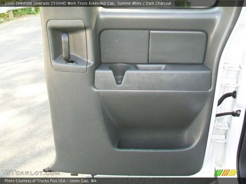 Summit White / Dark Charcoal 2006 Chevrolet Silverado 2500HD Work Truck Extended Cab