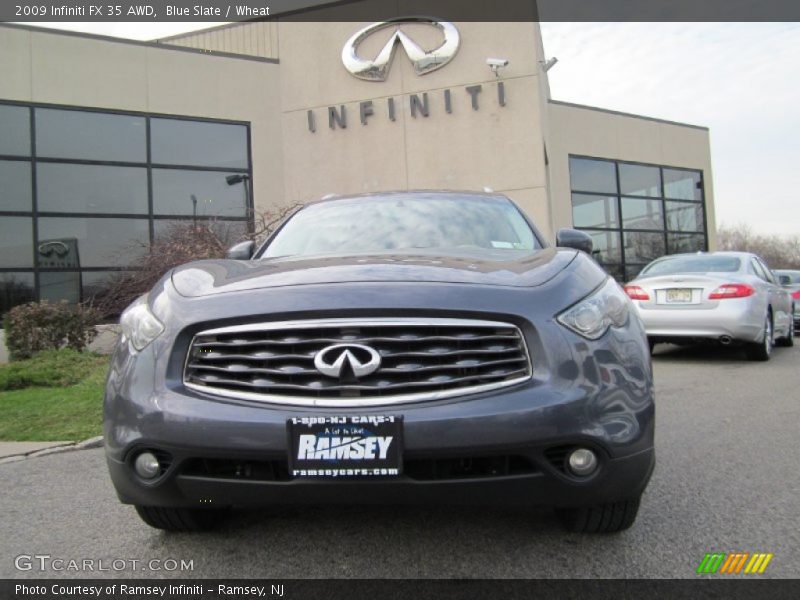 Blue Slate / Wheat 2009 Infiniti FX 35 AWD