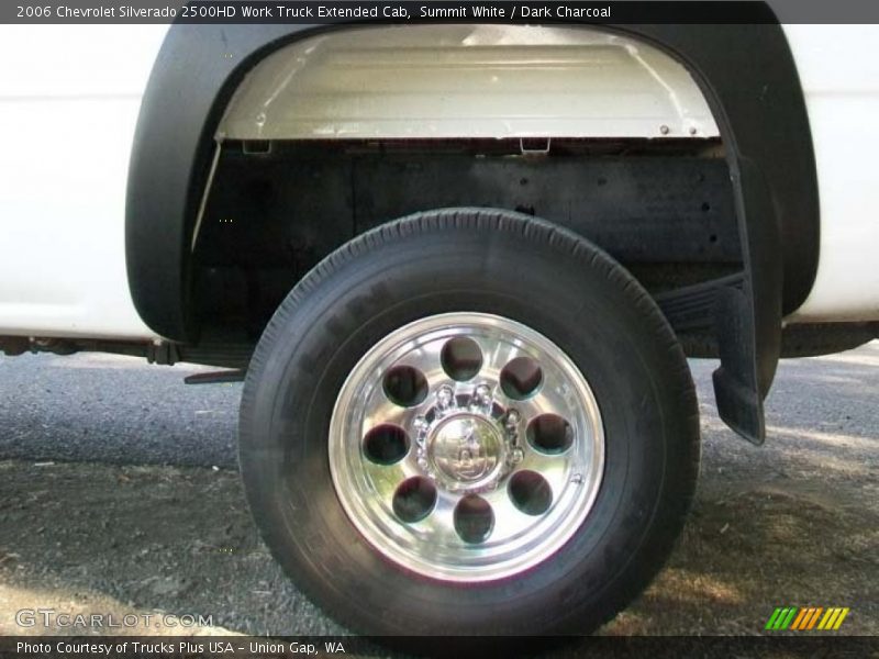Summit White / Dark Charcoal 2006 Chevrolet Silverado 2500HD Work Truck Extended Cab