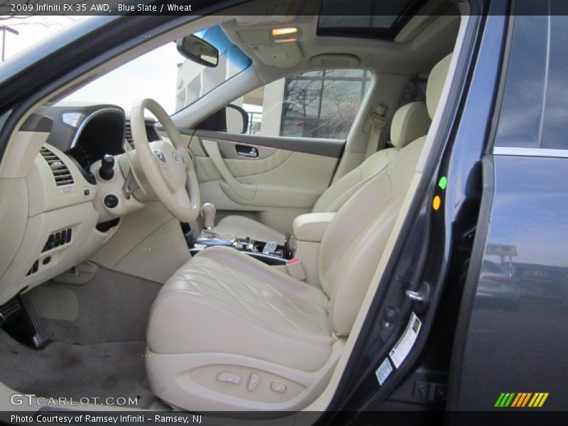 Blue Slate / Wheat 2009 Infiniti FX 35 AWD