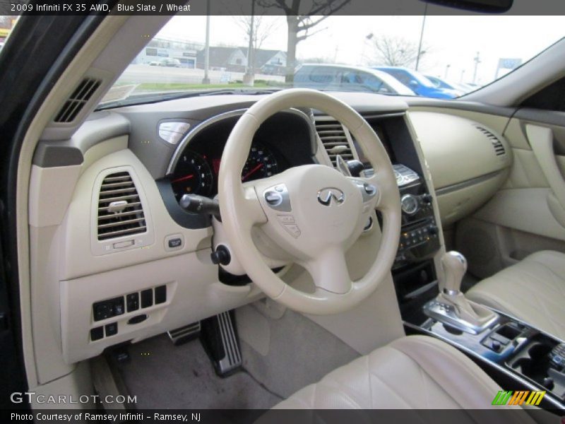 Blue Slate / Wheat 2009 Infiniti FX 35 AWD