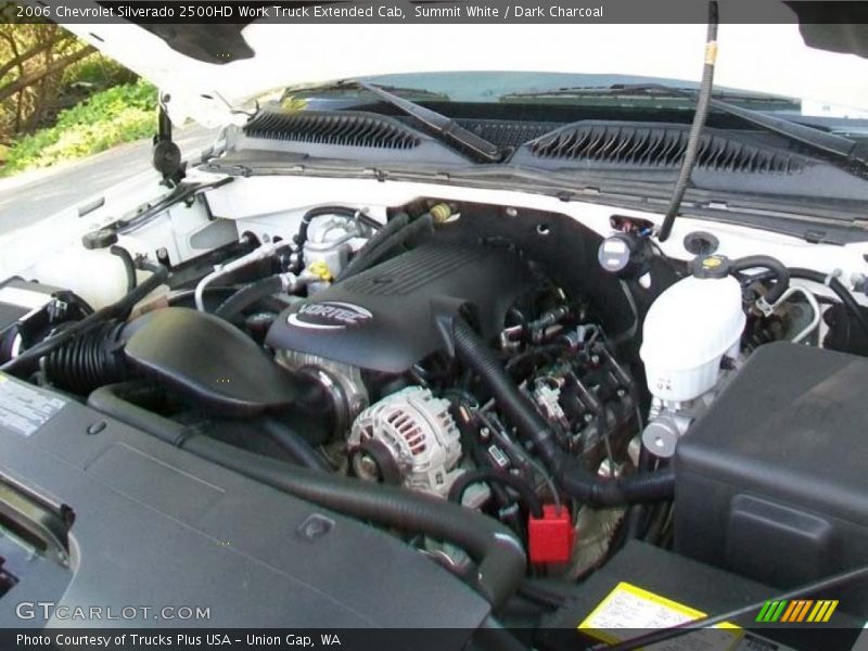 Summit White / Dark Charcoal 2006 Chevrolet Silverado 2500HD Work Truck Extended Cab