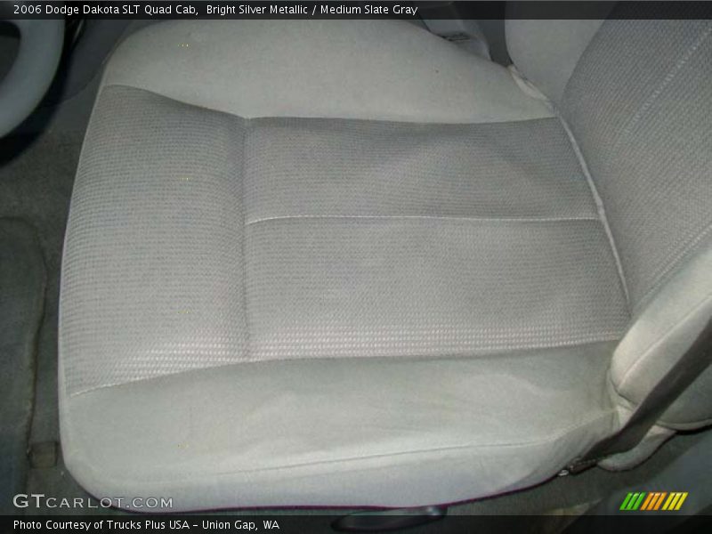Bright Silver Metallic / Medium Slate Gray 2006 Dodge Dakota SLT Quad Cab