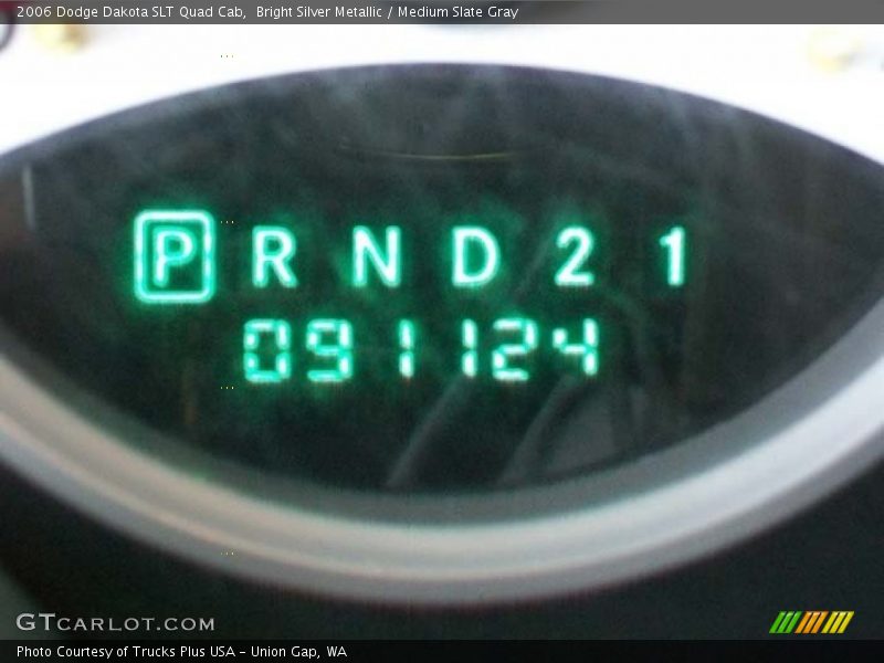 Bright Silver Metallic / Medium Slate Gray 2006 Dodge Dakota SLT Quad Cab