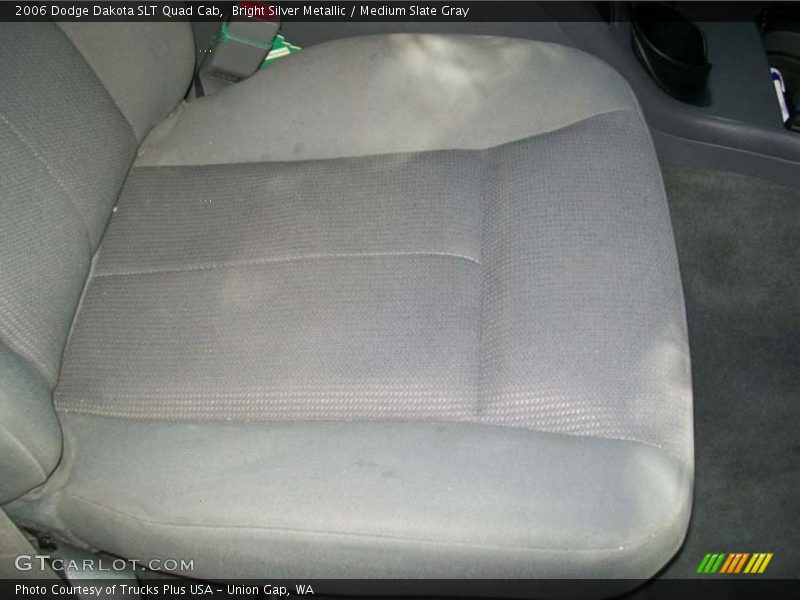 Bright Silver Metallic / Medium Slate Gray 2006 Dodge Dakota SLT Quad Cab